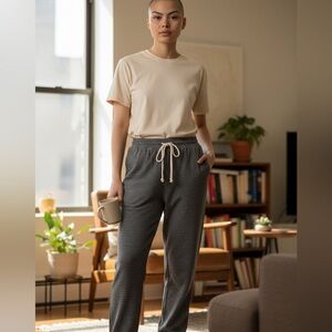 Old Navy Charcoal Straight Leg Pants